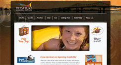 Desktop Screenshot of decaturcvb.org