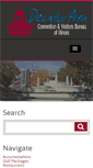 Mobile Screenshot of decaturcvb.com
